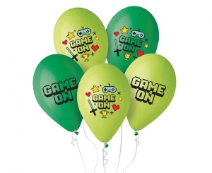 Balony Game On 12 cali 5 szt