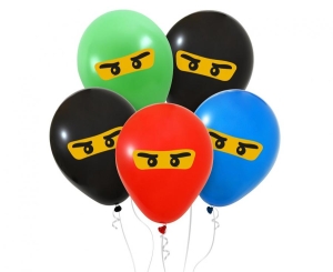 Balony Ninja 12 cali 5 szt