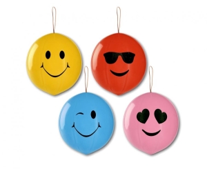Balony Piłki z uśmiechami 20 szt