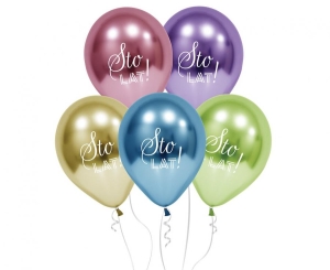 Balony Sto Lat (platynowe) 12 cali 5 szt