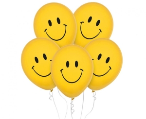 Balony Uśmiechy 12 cali 5 szt