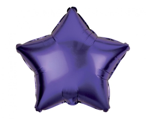 Balon foliowy gwiazda fioletowa 19 cali