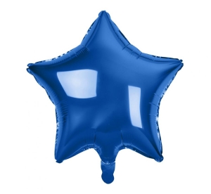 Balon foliowy gwiazda granatowa 19 cali