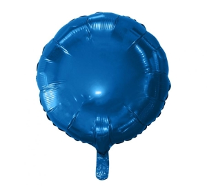 Balon foliowy okrągły granatowy 18 cali