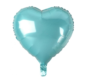 Balon foliowy serce jasnoniebieskie 18 cali