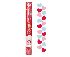 Konfetti pneumatyczne Love is in the air 40 cm