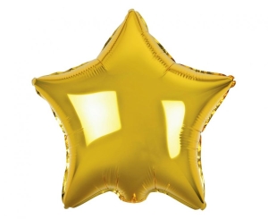 Balon foliowy gwiazda złota 19 cali