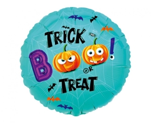 Balon foliowy BOO! (Trick or Treat) 18 cali