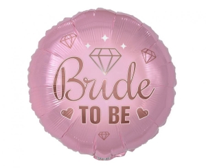 Balon foliowy Bride To Be (różowy) 18 cali