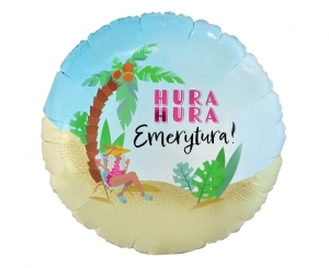 Balon foliowy HURA HURA Emerytura 18 cali