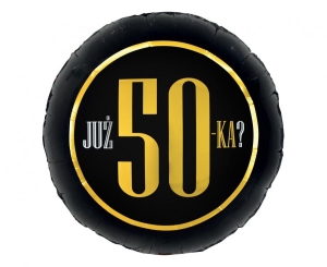 Balon foliowy Już 50-ka? 18 cali