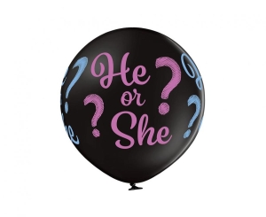 Balon He or She B250 24 cale 1 szt Belbal