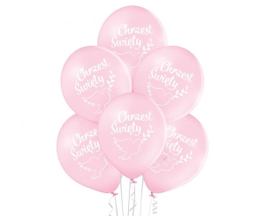 Balony Chrzest Święty 12 cali 6 szt