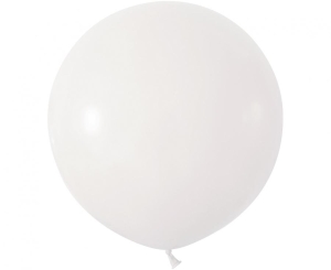 Balony pastelowe białe 24 cale 2 szt Godan