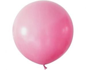 Balony pastelowe różowe 24 cale 2 szt Godan