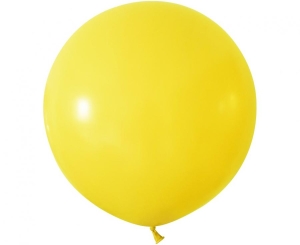 Balony pastelowe żółte 24 cale 2 szt Godan