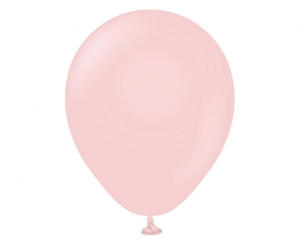 Balony makaronowe bladoróżowe 5 cali 20 szt Godan