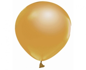Balony metaliki c. złote 5 cali 20 szt Godan