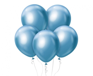 Balony platynowe jasne niebieskie 18 cali 5 szt Godan