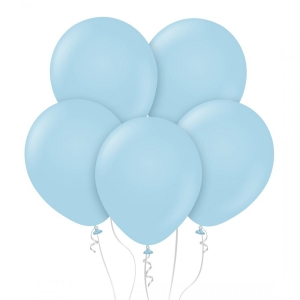 Balony makaronowe niebieskie 18 cali 5 szt Godan