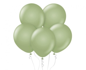 Balony pastelowe szaro-zielone 18 cali 5 szt Godan