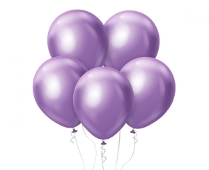 Balony platynowe jasne fioletowe 10 cali 50 szt Godan