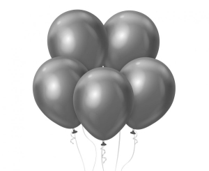 Balony platynowe grafitowe 10 cali 50 szt Godan