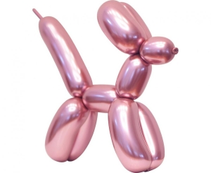 Balony do modelowania platynowe jasne różowe 50 szt Godan