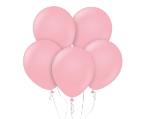 Balony pastelowe flamingowy różowy 12 cali 50 szt Godan