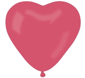 Balony CR pastel serca - czerwone 05 50 szt Gemar