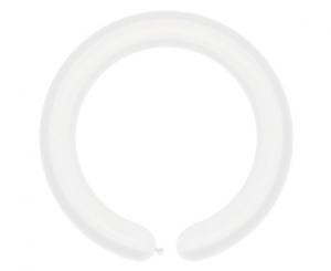 Balony D4 - Rurki włoskie transparentne 100 szt