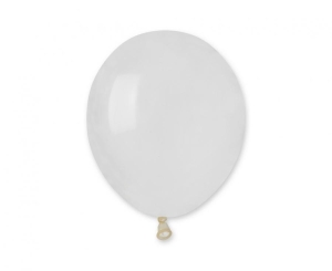 Balony A50 pastel 5 cali - transparentne 00 100 szt Gemar