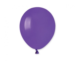 Balony A50 pastel 5 cali - fioletowe 08 100 szt Gemar
