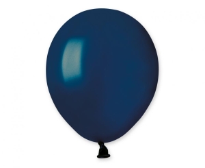 Balony A50 pastel 5 cali - Navy 102 100 szt Gemar