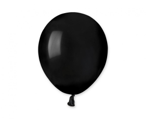 Balony A50 pastel 5 cali - czarne 14 100 szt Gemar