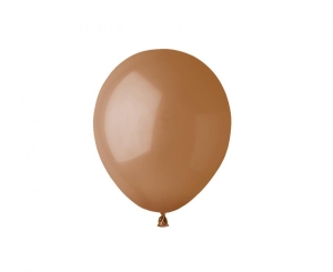 Balony A50 pastel 5 cali - kawowe 76 100 szt Gemar