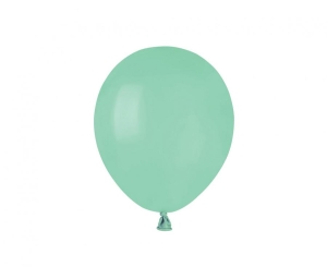 Balony A50 pastel 5 cali - zielone miętowe 77 (macaron) 100 szt Gemar