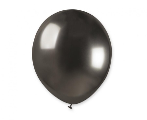 Balony AB50 shiny 5 cali - grafitowe 90 100 szt Gemar