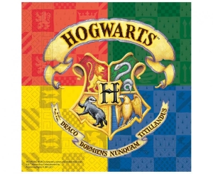 Serwetki papierowe Harry Potter Hogwarts Houses 33 cm x 33 cm 20 szt