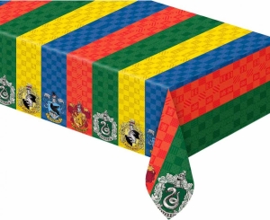 Obrus papierowy Harry Potter Hogwarts Houses 120 cm x 180 cm