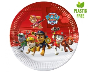Talerzyki papierowe Paw Patrol - Ready for Action 23 cm 8 szt
