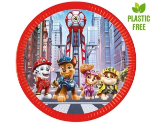 Talerzyki papierowe Paw Patrol: The Movie (Nickelodeon) 23cm 8 szt