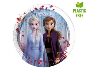 Talerzyki papierowe Frozen 2 (Disney) 20cm 8 szt