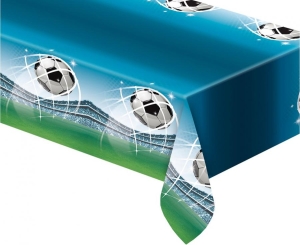Obrus plastikowy Soccer Fans 120 cm x 180 cm