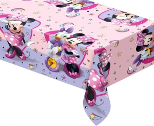 Obrus plastikowy Minnie Junior 120 cm x 180 cm
