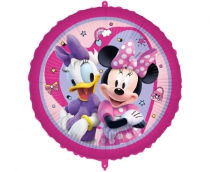 Balon foliowy Minnie Junior Disney okrągły 18 cli