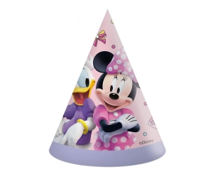 Czapeczki papierowe Minnie Junior 6 szt