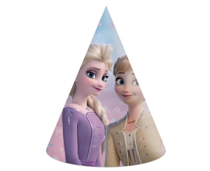 Czapeczki papierowe Frozen 2: Wind Spirit 6 szt