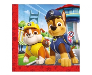 Serwetki papierowe Paw Patrol Rescue Heroes 33 cm x 33 cm 20 szt