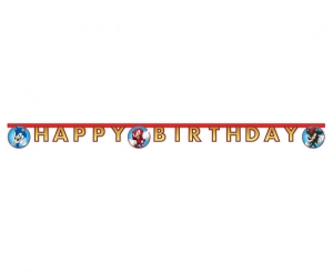 Banner Sonic - Happy Birthday 200 cm